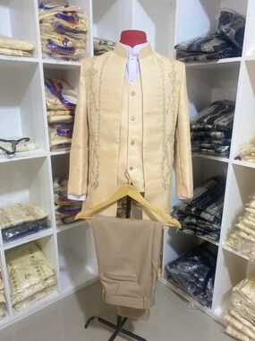 Custom 4 pc Coat Barong Tagalog/ Formal Event/ Filipino Style/